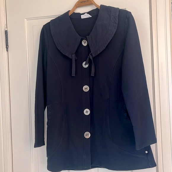 Neon Buddha Button long Sweater - Picture 1 of 7